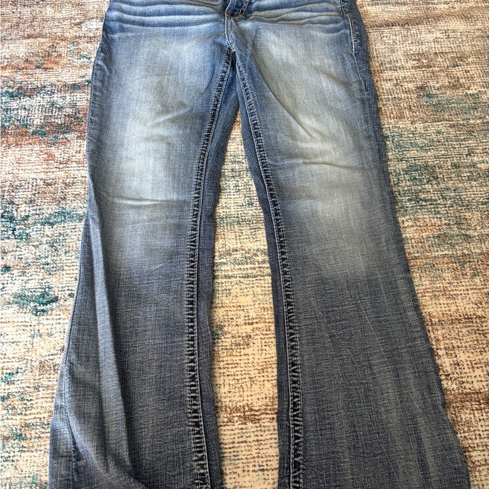 Buckle Women's Blue Boot Cut Jeans